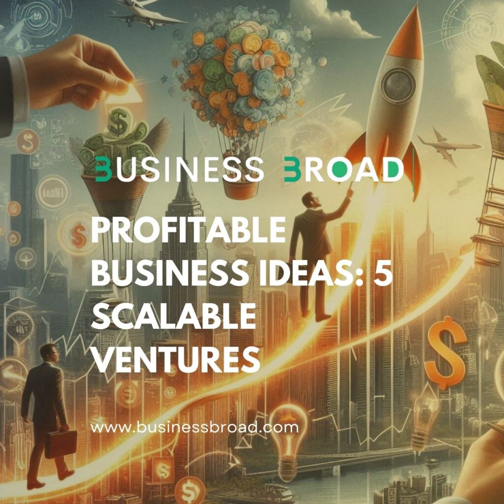 Profitable Business Ideas: 5 Scalable Ventures