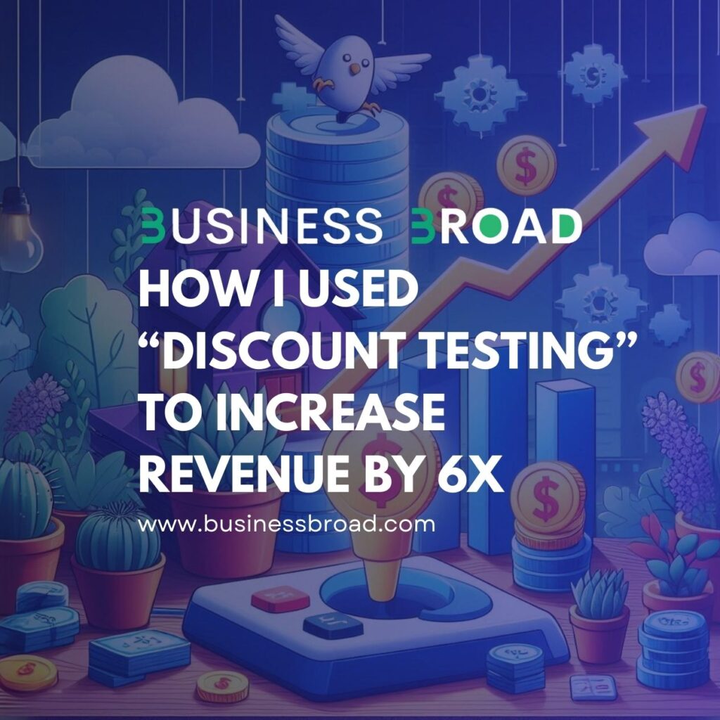 How I Used “Discount Testing” To Increase Revenue By 6X