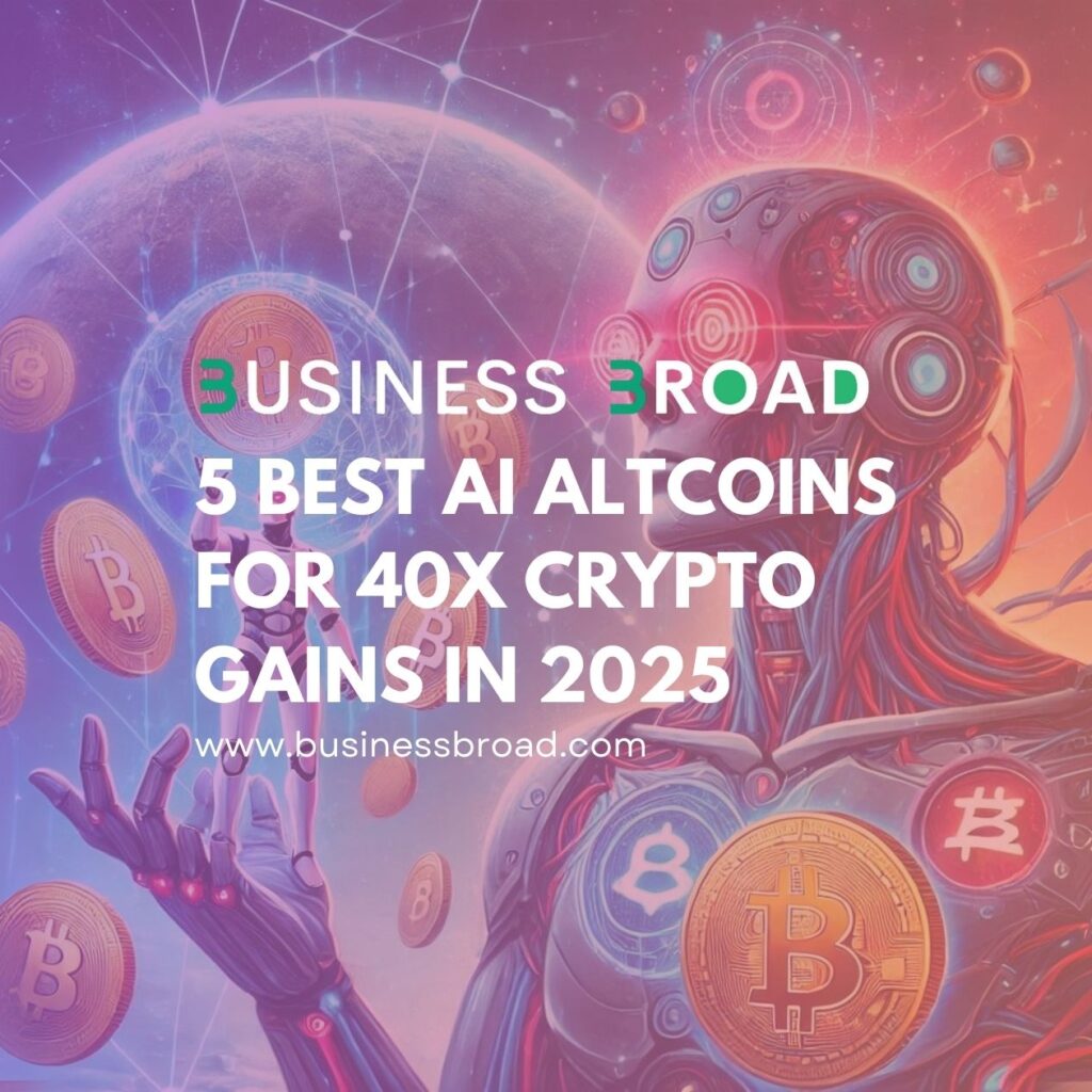 5 BEST AI Altcoins For 40x Crypto Gains in 2025