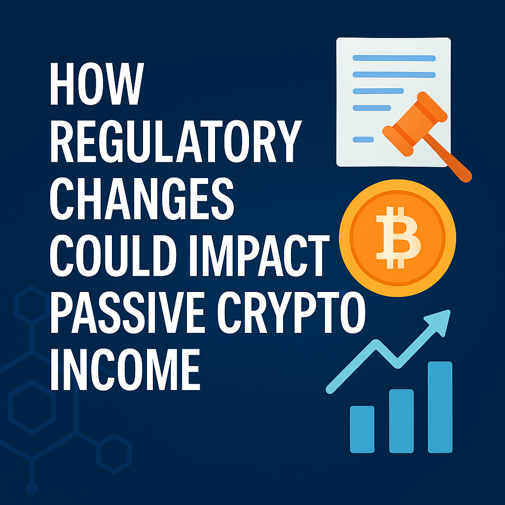 How Regulatory Changes Could Impact Passive Crypto Income