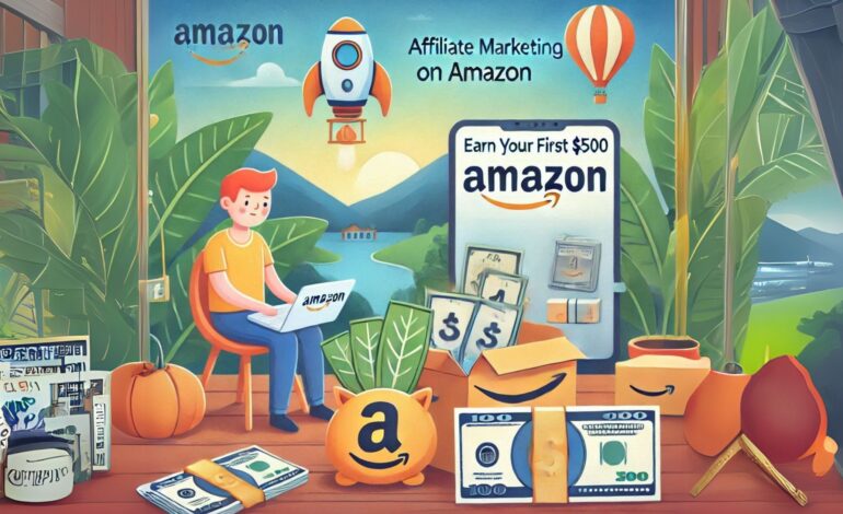  Affiliate Marketing on Amazon: Earn Your First $500