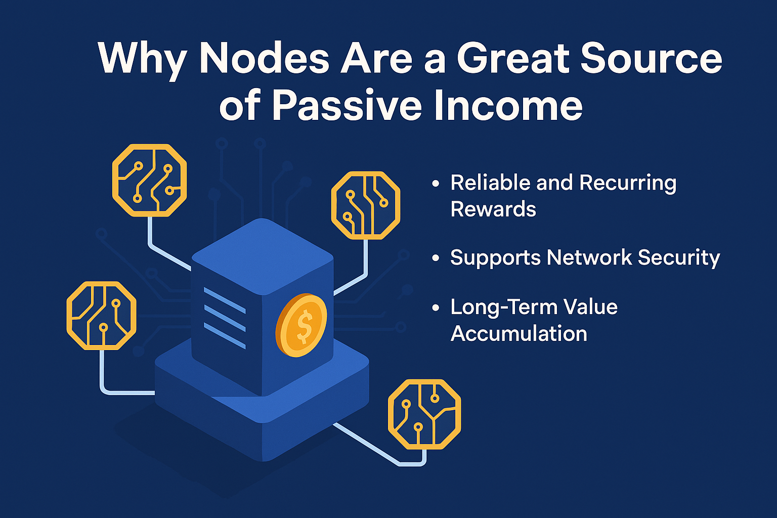 Why Nodes Are a Great Source of Passive Income